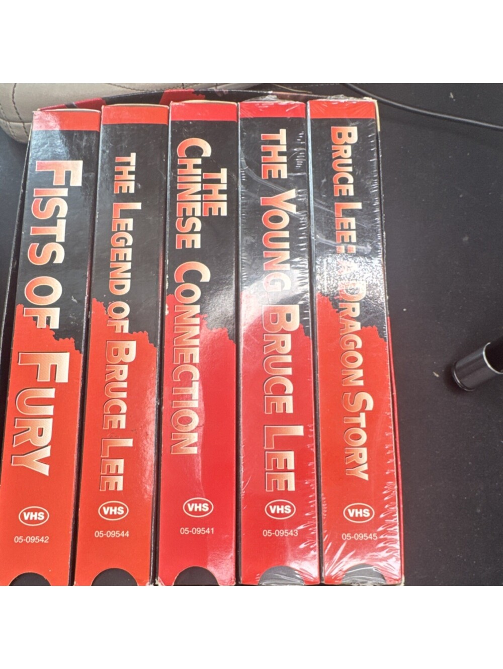 Bruce Lee Collector's Series VHS Martial Arts Action 5-Tape Set